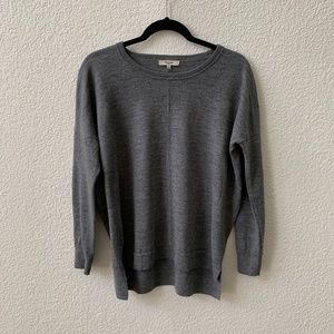 Madewell Gray Long Sleeve Sweater Size M